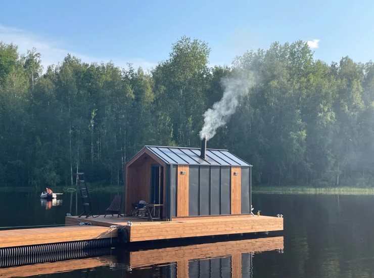 Аренда плавучих бань